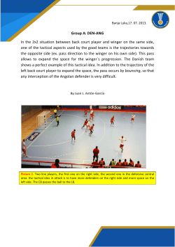Group A: DEN-ANG In the 2x2 situation between back court player