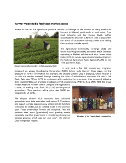 Farmer Voice Radio facilitates market access