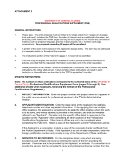 PQS - University of Central Florida