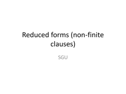 Reduced forms (non