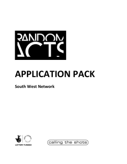 Random Acts Project &ndash; Application Form