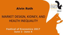 Market Design and Kidney Exchange