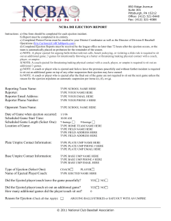 EIN: 52-2270910 - NCBA Division 2