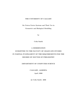 On Vertex-Vertex Systems and Their Use in Geometric and