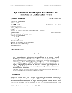High-Dimensional Gaussian Graphical Model Selection