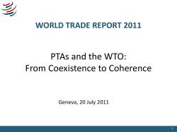 NAS - World Trade Organization