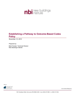 Establishing a Pathway to Outcome