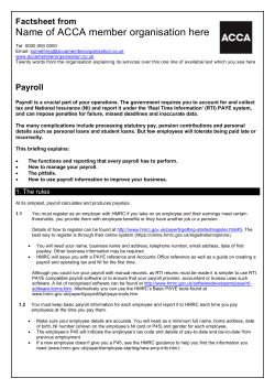Payroll - ACCA Global