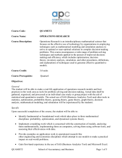 Quamet2 Syllabus 9Jan13