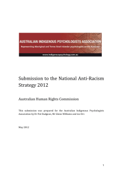 Australian Indigenous Psychologists Association