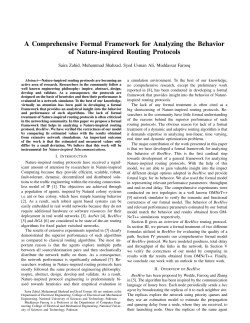 A Comprehensive Formal Framework for Analyzing the Behavior of