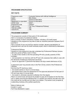 Computer Science with Artificial Intelligence