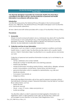 Privacy Policy for Yulu-Burri-Ba