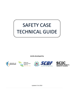 Safety Case technical guide