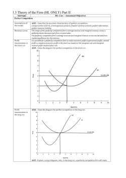 Theory of the Firm 2 study guide