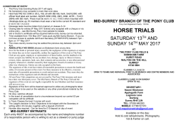mid surrey 13th may horse trials