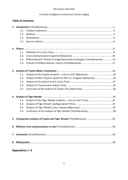 The president and COO (Chief Operating Officer) of Toyota Motor