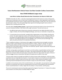 Future power line in NW On must consider