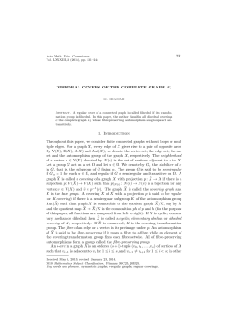 231 DIHEDRAL COVERS OF THE COMPLETE GRAPH K5 1