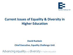 Academic freedom, equality and diversity