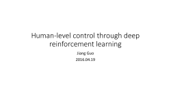 Human-level control through deep reinforcement learning