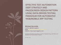 Effective Test Automation debt strategy in Agile