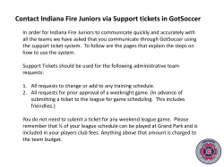 Contact Indiana Fire Juniors via Support tickets in GotSoccer