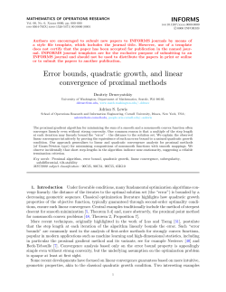 Error bounds, quadratic growth, and linear convergence of proximal