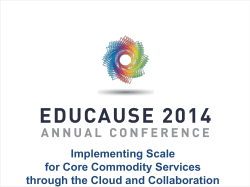 Slides "Implementing Scale"