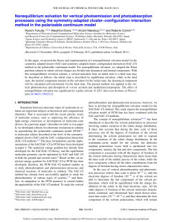 Nonequilibrium solvation for vertical photoemission and
