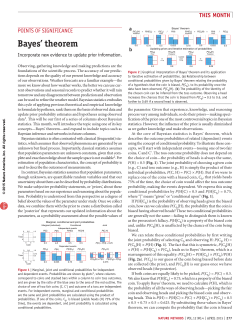 Bayes` theorem
