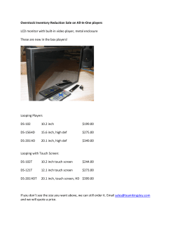 Overstock Inventory Reduction Sale on All-In