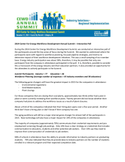 Summary of Polling Results - Center for Energy Workforce