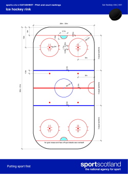 Ice hockey rink - Sport Scotland