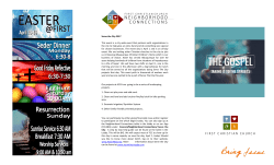 Serve the City 2017 This event is a city wide event that partners with