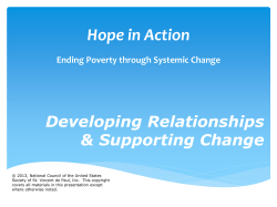 Mentoring Relationships (short version)