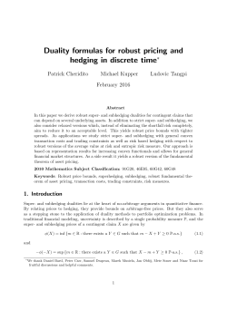 Duality formulas for robust pricing and hedging in discrete time