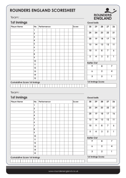 UMPIRE SHEET:Layout 1 - Stevenage Sporting Futures Team
