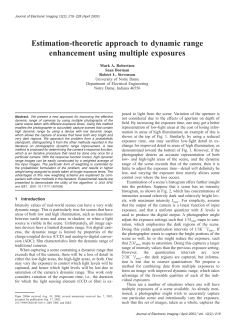 Estimation-theoretic approach to dynamic range