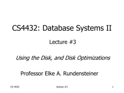 CS 245: Database System Principles
