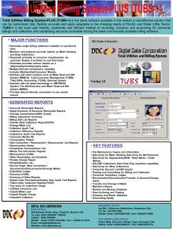 tubs-+ - Digital Data Corporation