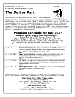 Cupertino Senior Center