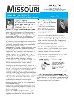January - Barton County Electric Cooperative