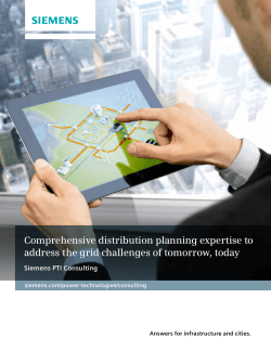 Comprehensive distribution planning expertise to address the grid