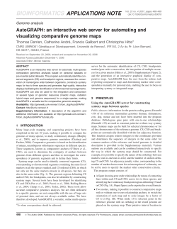 AutoGRAPH: an interactive web server for automating and