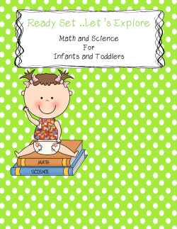Ready Set ..Let`s Explore - Center in Houston for Infant Learning and