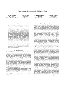 Approximate K-Means++ in Sublinear Time