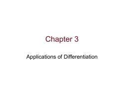 Chapter 3 - longhornmath