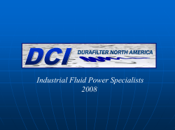 can help you - DURA filter