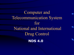 Computer and Telecommunication System for National and